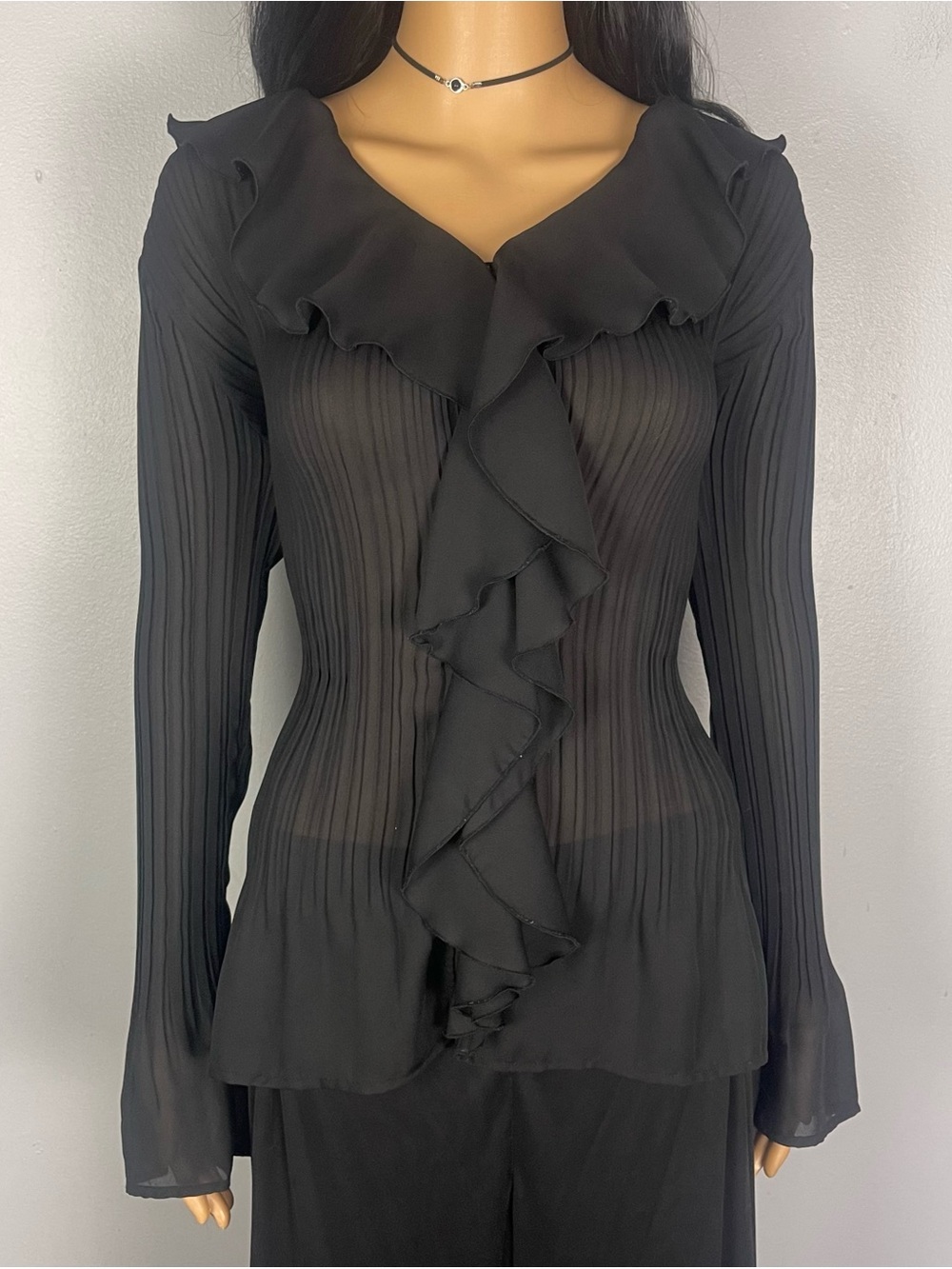 Vintage Ruffle Blouse